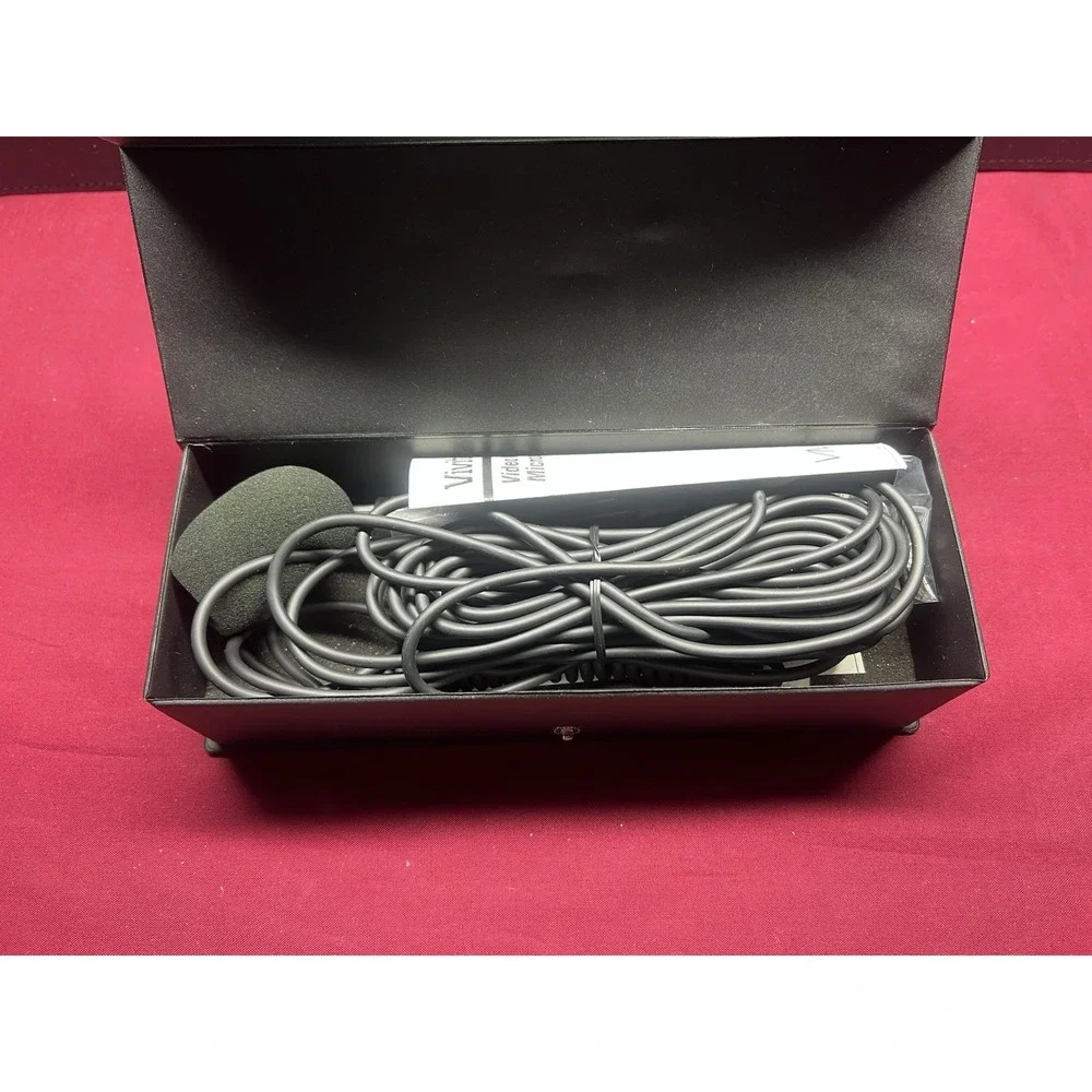 Vivitar Video Microphone VM-1 #058051‎  Box Is Beat up, Microphone & Case Is New